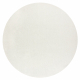 ETON PLUS Teppich Kreis creme, einfarbig, einheitlich, schlicht