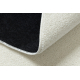 ETON PLUS Teppich Kreis creme, einfarbig, einheitlich, schlicht