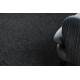 ETON PLUS Teppich Kreis Melange Anthrazit / Silber