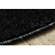 ETON PLUS Teppich Kreis Melange Anthrazit / Silber