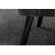 ETON PLUS circle carpet Melange anthracite / silver