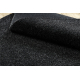 ETON PLUS Teppich Kreis Melange Anthrazit / Silber