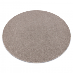 ETON PLUS circle carpet beige, one-color, uniform, plain
