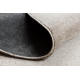 ETON PLUS Teppich Kreis beige, einfarbig, einheitlich, schlicht