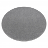 Dywan ETON PLUS koło jasnoszary jednolity, jednokolorowy, gładki