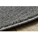 ETON PLUS Teppich Kreis hellgrau, einfarbig, einheitlich, schlicht