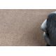 ETON PLUS circle carpet mocca Melange brown / beige