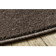 ETON PLUS Teppich Kreis mocca Melange braun / beige