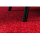 ETON PLUS Teppich Kreis Melange Rot / Schwarz