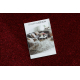 ETON PLUS circle carpet Melange red / black