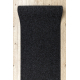Ruitenwisser anti slip per strekkende meter CEYLON extern, intern, op een rubber - anthracytkleuring 0923
