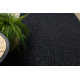 Ruitenwisser anti slip per strekkende meter CEYLON extern, intern, op een rubber - anthracytkleuring 0923