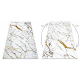 Carpet ALLURE 1963 Marble - Structural, stylish, glamour white / gold