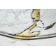 Carpet ALLURE 1963 Marble - Structural, stylish, glamour white / gold