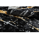 Teppe ALLURE 1963 Marmor – strukturell, stilig, glamour svart / gull
