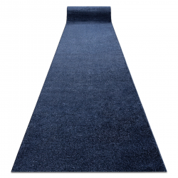 Vloerbekleding SOFTY uniform, enkele kleur donker blauw 