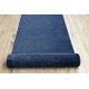Vloerbekleding SOFTY uniform, enkele kleur donker blauw 