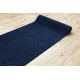 Vloerbekleding SOFTY uniform, enkele kleur donker blauw 