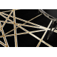 Covor ALLURE 1964 Geometric - Structural, elegant, glamour negru / aur 