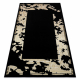 Alfombra ALLURE 1965 Marco - Estructural, elegante, glamurosa negro / oro 