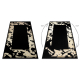Alfombra ALLURE 1965 Marco - Estructural, elegante, glamurosa negro / oro 