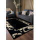 Alfombra ALLURE 1965 Marco - Estructural, elegante, glamurosa negro / oro 