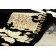 Alfombra ALLURE 1965 Marco - Estructural, elegante, glamurosa negro / oro 
