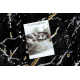 Carpet ALLURE 1963 circle Marble - Structural, stylish, glamour black / gold