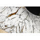 Carpet, runner ALLURE 1963 Marble - Structural, stylish, glamour white / gold