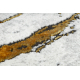 Carpet, runner ALLURE 1963 Marble - Structural, stylish, glamour white / gold