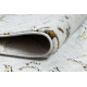 Carpet, runner ALLURE 1963 Marble - Structural, stylish, glamour white / gold
