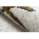 Carpet, runner ALLURE 1963 Marble - Structural, stylish, glamour white / gold