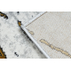Carpet, runner ALLURE 1963 Marble - Structural, stylish, glamour white / gold