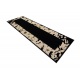 Covor, traversa ALLURE 1965 Cadru - Structural, elegant, glamour negru / aur 
