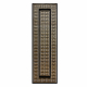 Tappeto, passatoia ALLURE 1968 Chiave greca, telaio - Strutturale, elegante, glamour nero / oro 