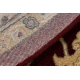 Ullteppe OMEGA oval ORDA blomster lys ruby 2