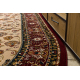 Wool carpet OMEGA oval ORION Rosette light ruby 2