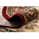 Wool carpet OMEGA oval ORION Rosette light ruby 2