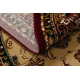 Wollteppich OMEGA Oval ORION Rosette hell rubin 2