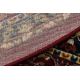 Wollteppich OMEGA Oval ORION Rosette hell rubin 2