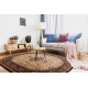 Wollteppich POLONIA Oval Beshir Rosette hell rubin 2