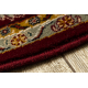 Wollteppich POLONIA Oval Beshir Rosette hell rubin 2