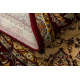 Wollteppich POLONIA Oval Beshir Rosette hell rubin 2