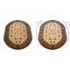 Wollteppich OMEGA Oval TAROS orientalisch rote 2 Terrakotta
