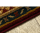 Wollteppich OMEGA Oval TAROS orientalisch rote 2 Terrakotta