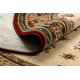 Wollteppich OMEGA Oval TAROS orientalisch rote 2 Terrakotta