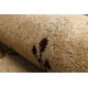 Wool carpet OMEGA oval TAROS oriental rudy 2 terracotta 