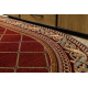 Wool carpet OMEGA oval KASTOR Trellis red 2