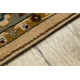 Wool carpet OMEGA oval ORDA flowers jasmine 2 green