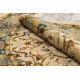 Wool carpet OMEGA oval ORDA flowers jasmine 2 green